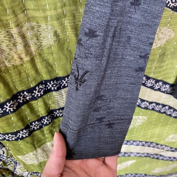 Ibex Women’s Gray Merino Wool Diana Cowl Neck Sweater Size Small - Picture 4 of 15